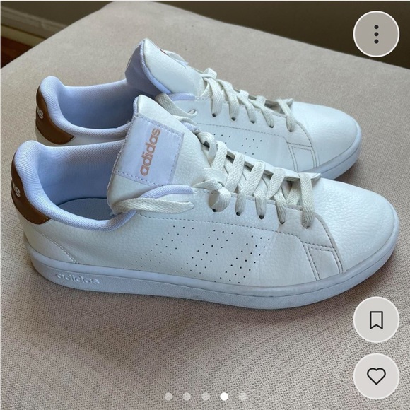 Gold & white Adidas - Picture 4 of 4